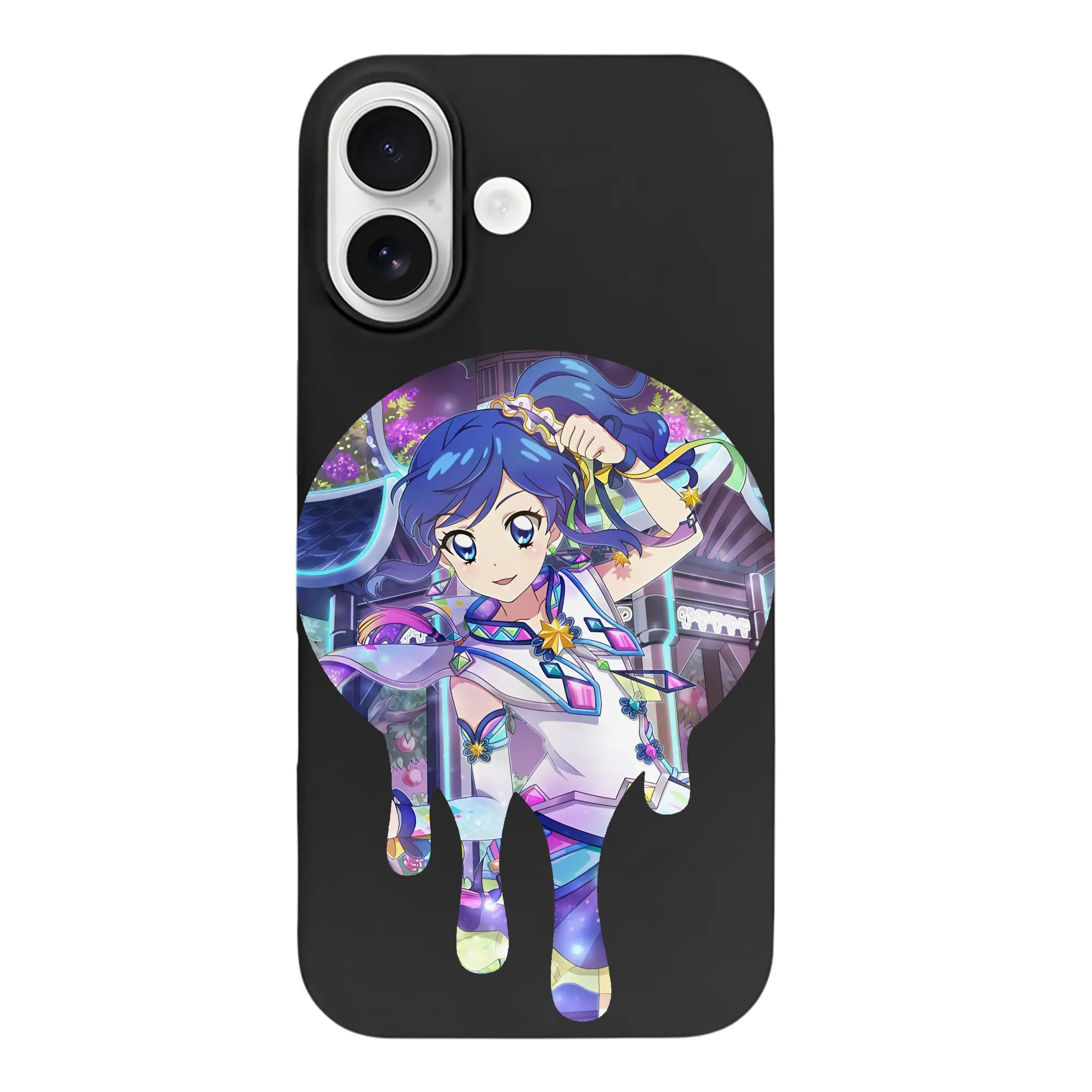 アイカツ グッズ 霧矢 あおい - iPhone 17 シリーズ シリコンケース 薄型 耐衝撃 指紋防止 ソフトタッチカバー 精密フィット 傷防止 保護ケース iPhone 17/17 Air/17 Pro/17 Pro Max 対応